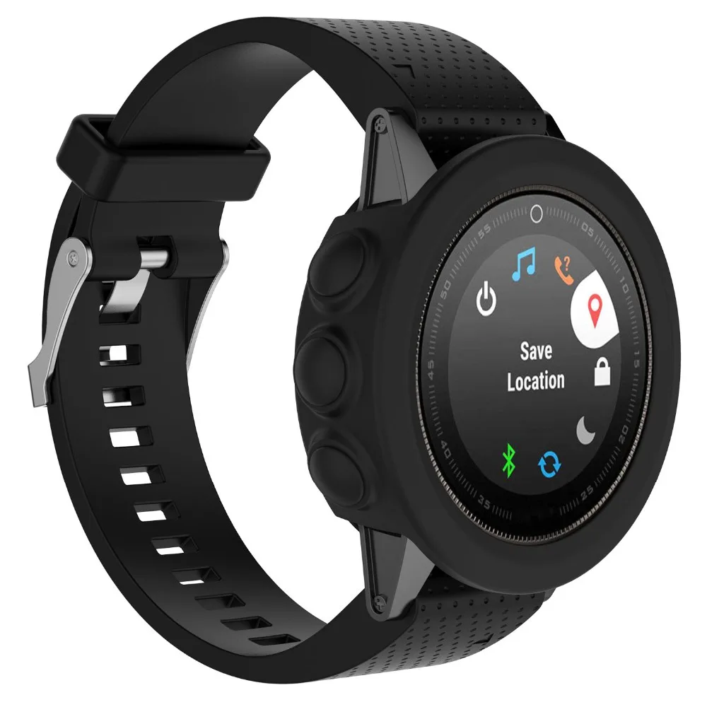 Funda de silicona para reloj inteligente, Carcasa protectora para pulsera Garmin fenix 5/5S/5X, Garmin Fenix 5x 5s 5