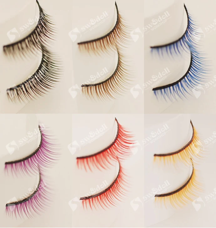 BJD make up Eyelashes for BJD/SD face up eyelash doll accessories 16C0993