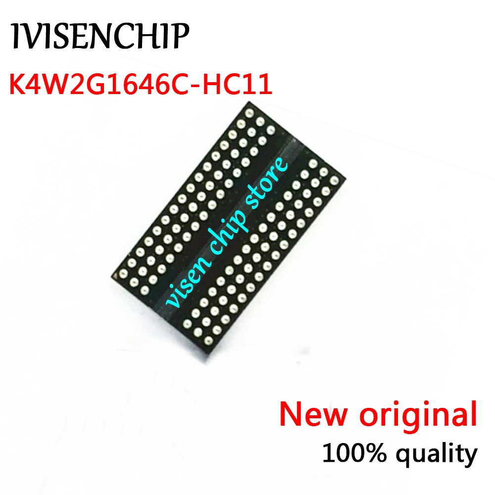 

4-10pcs K4W2G1646C-HC11 K4W2G1646C HC11 BGA