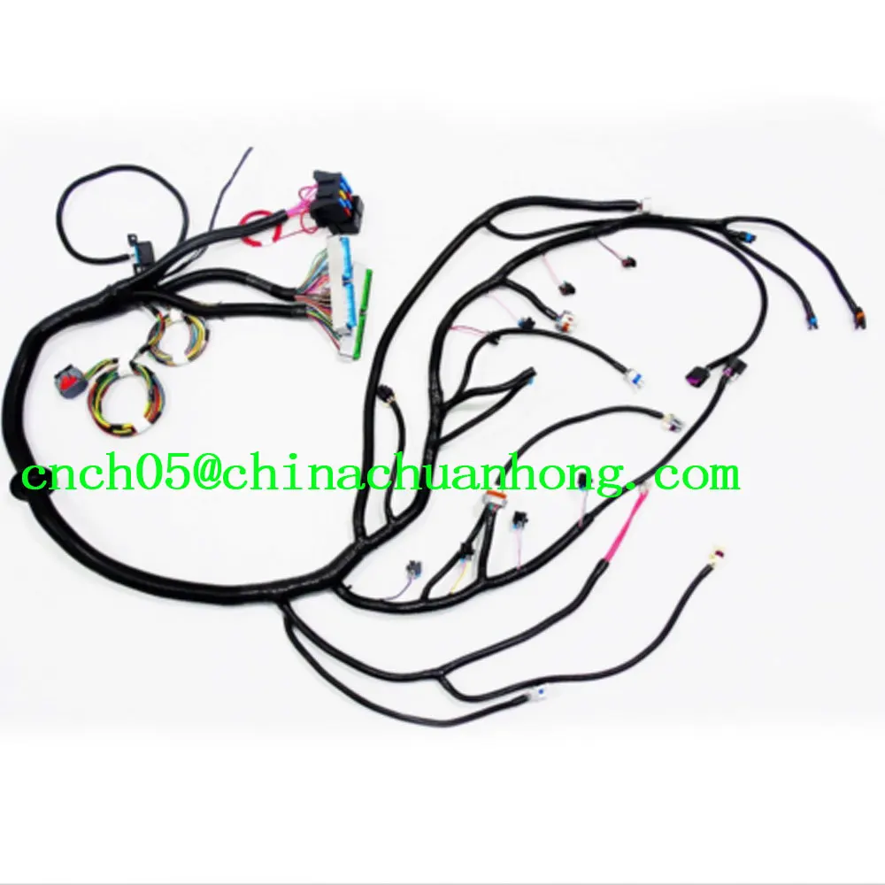 Updated TXL Wires 03-07 LS Vortec Standalone Wiring Harness Drivebywire W/4L60E 4.8 5.3 6.0 Multec