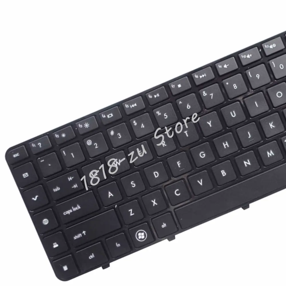 YALUZU NEW for HP for Pavilion DV6-3000 3029TX 3028TX 3049TX 3013 DV6- 3110er Lx6 English laptop Keyboard With frame BLACK US