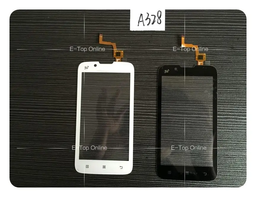 Black/White Screen For Lenovo A328 A328T Touch Screen Digitizer Sensor