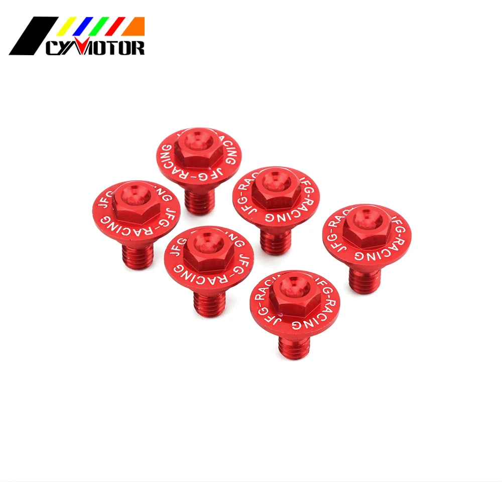 Motocycle Fork Guard Screw Bolt For HONDA CR85R CR85RII CRF150R CRM250AR CRF250L CRF250M CRF250 RALLY XR250 XR400 MOTARD