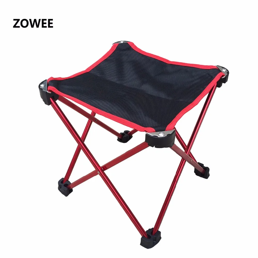 7075 Aluminium Alloy Camping Foldable Chair Folding Fishing Picnic BBQ Garden Chair Seat Outdoor Tools Stool ZW-OS01