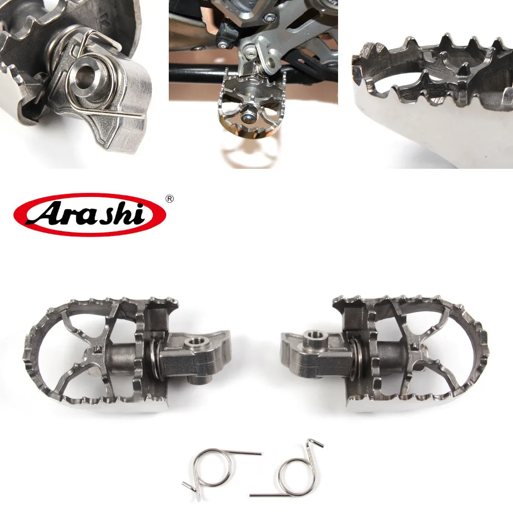 

Arashi F850GS 2017 2018 2019 2020 Sawtooth Foot Rests Foot Peg Adjustable Foldable Pedal For BMW F 850 GS Motorcycle Parts