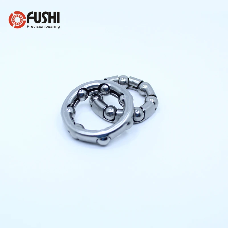 

Caged Ball Bearings OD 38mm 8PCS Rear Bike Wheel Hub Headset Crankshaft Pivot Retainer Steel Oversize 7 Balls Bearing 38 mm