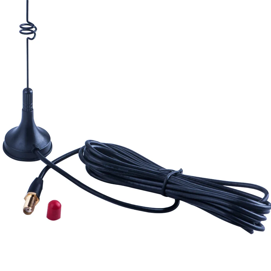 Walkie talkie UT-108UV Car Gain Antenna SMA-F UHF VHF Magnetic Base for Baofeng UV-5R BF-888S UV-5RE UV-82