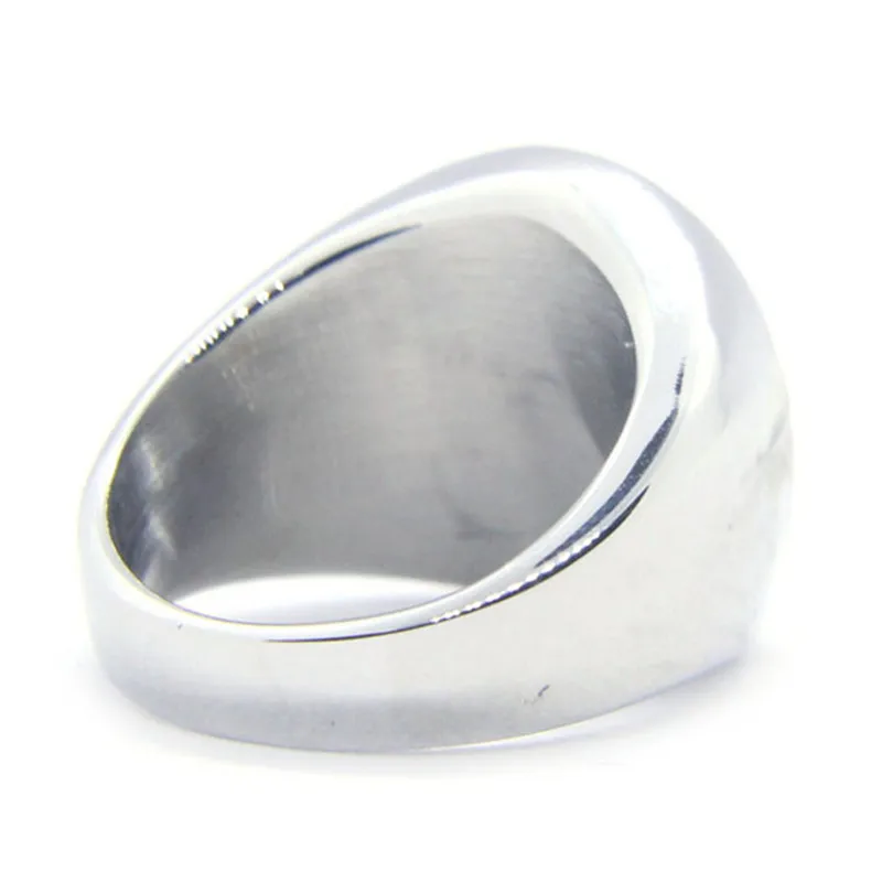 Support Dropship New Letters Ring 316L Stainless Steel Fashion Jewelry Party Ring