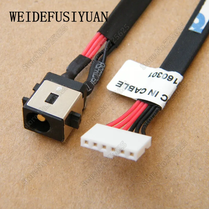 New DC Power Jack Port Socket Charging Connector Cable Harness For ASUS X450C X450VP X450CC X450VC X450V K450E K550D A450V A450C