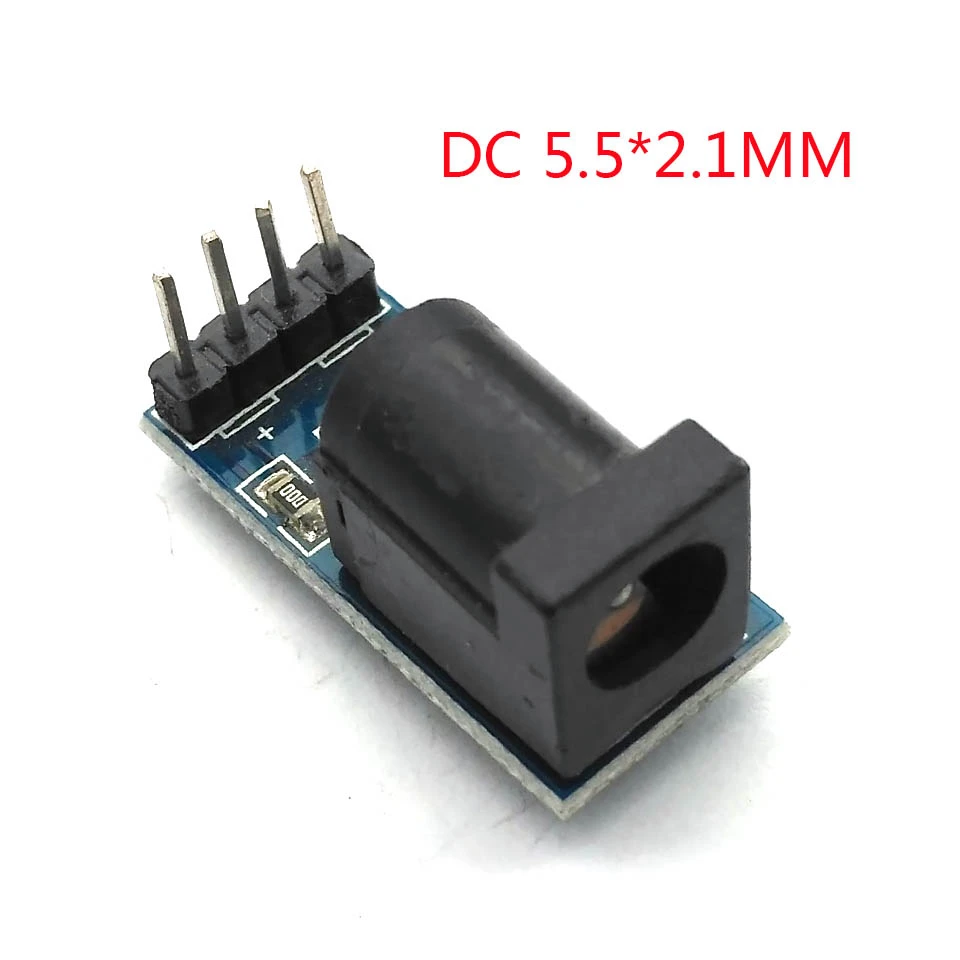 DC-005 DC005 5.5MM x 2.1MM Black DC Power Adapter Jack Socket Plug Module Board