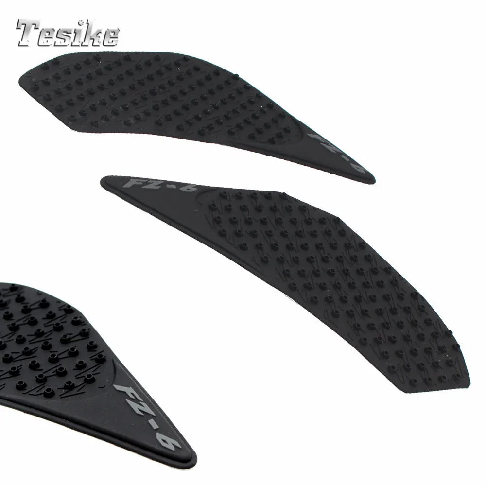 For YAMAHA FZ6N FZ 6N FZ-6N 2006 2007 2008 2009 2010 2011 2012 2013 Motorcycle Tank Pad Side Gas Knee Grip Stickers Black