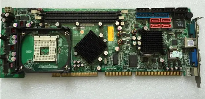 WSB-9150-R20 100% OK Original IPC Board Full-size CPU Card ISA Industrial Mainboard PICMG 1.0 with CPU RAM LAN