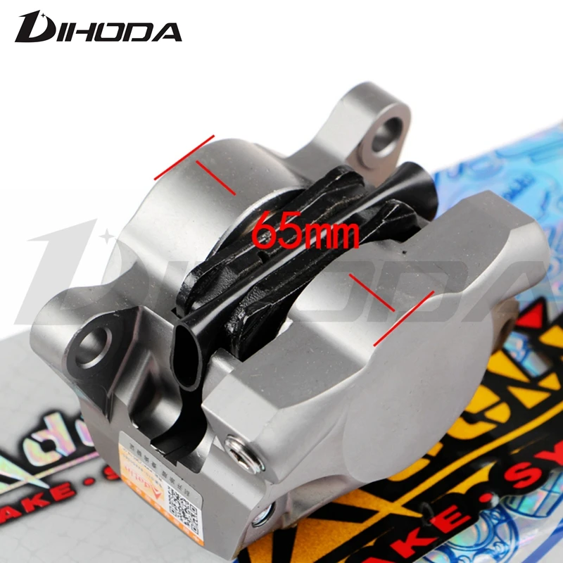 Adelin ADL-17 Motorcycle modification electric motorcycle adapter bracket double piston brake calipers For WISP RSZ YAMAHA