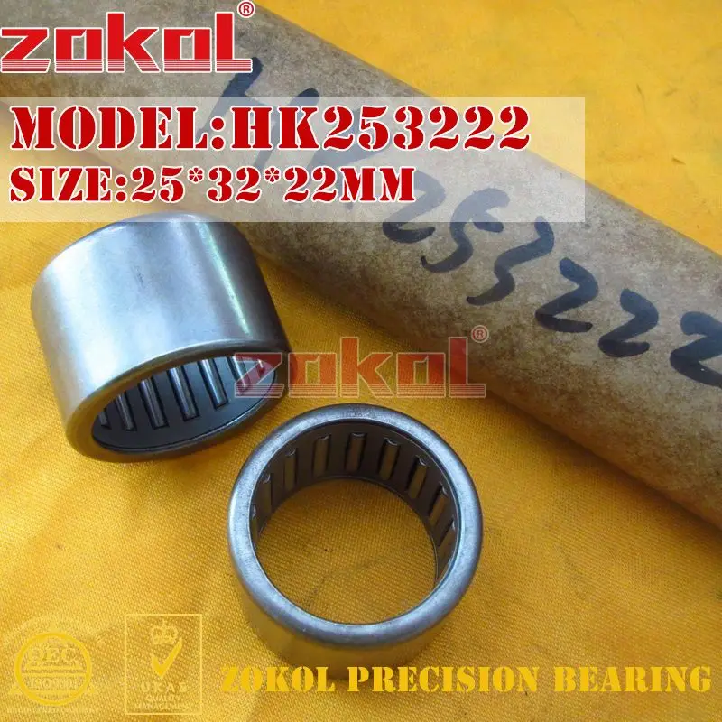 5Pcs/Lot HK2522/2525/2816 HK253222/25 HK283516 Needle Roller Bearing 25*32*22/25 28*35*16 ZOKOL