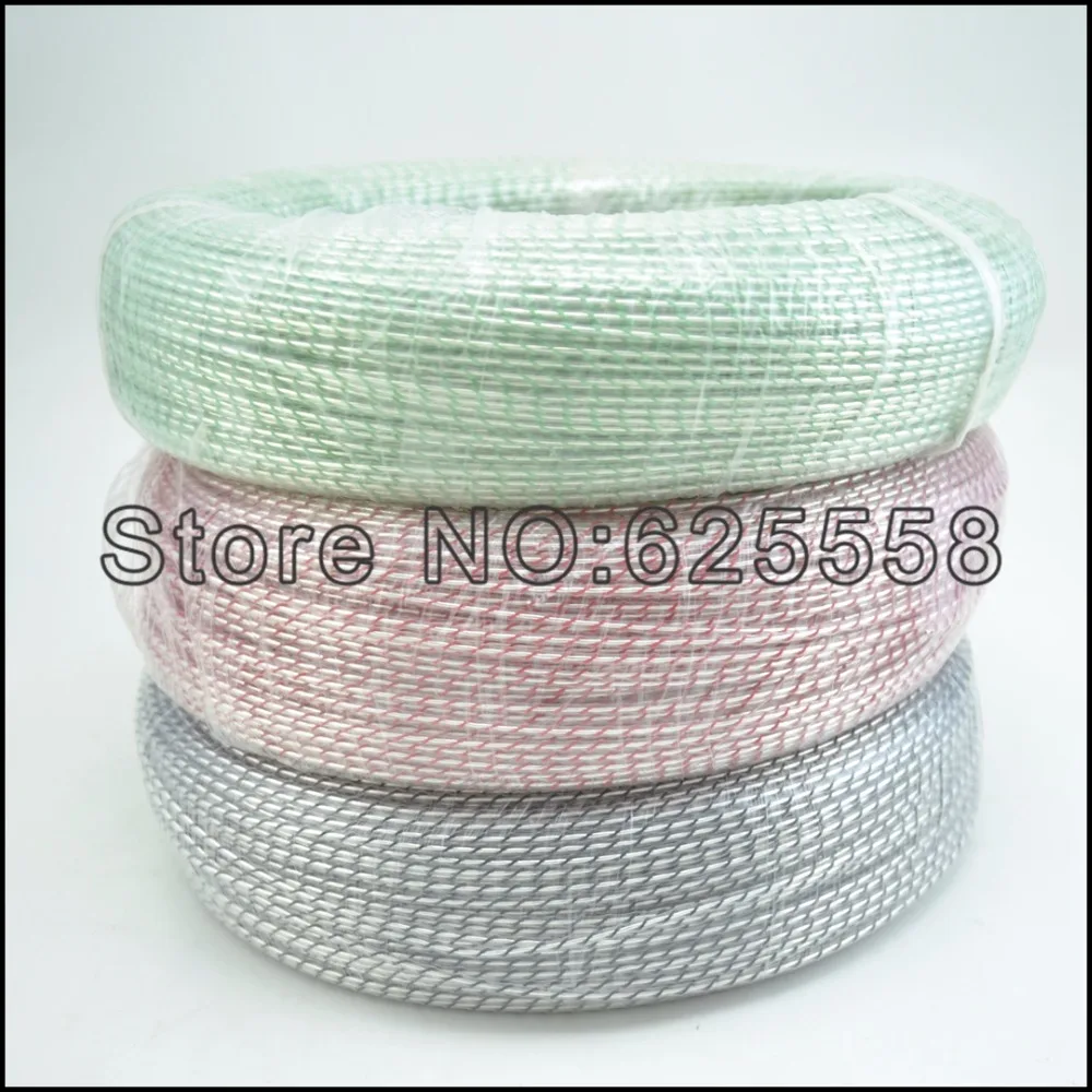 2 m hifi audio Top-bewertet 7N kupfer + reinem Silber DIY power kabel rca kabel lautsprecher kabel