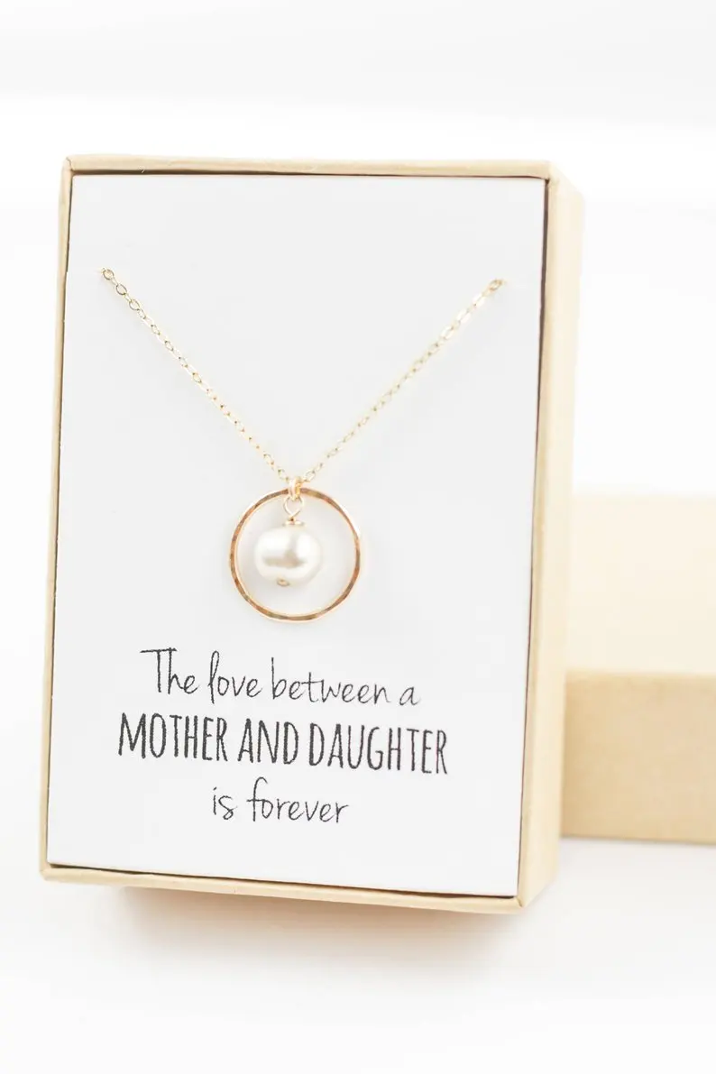 Personalized wedding rose gold eternity necklace love bridesmaid necklace maid of honor Proposal best friend birthday gifts