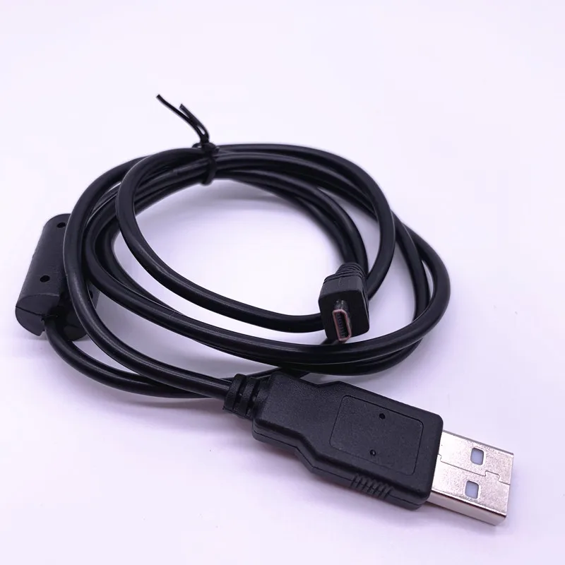 Kabel Data USB untuk Panasonic Lumix DMC-FS15/FS20/FS25/FS3/FS5/FS7/FS8/FX01/FX07/FX10/FX100K/FX100S/FX12/FX150K/FX150S/FX2/FX3