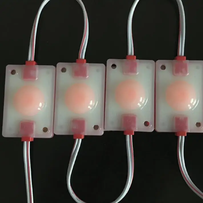 Super Bright COB LED Module Light Strip Lamp Tape 9 Chips 12V 2W Injection Milky Cover IP65 Waterproof