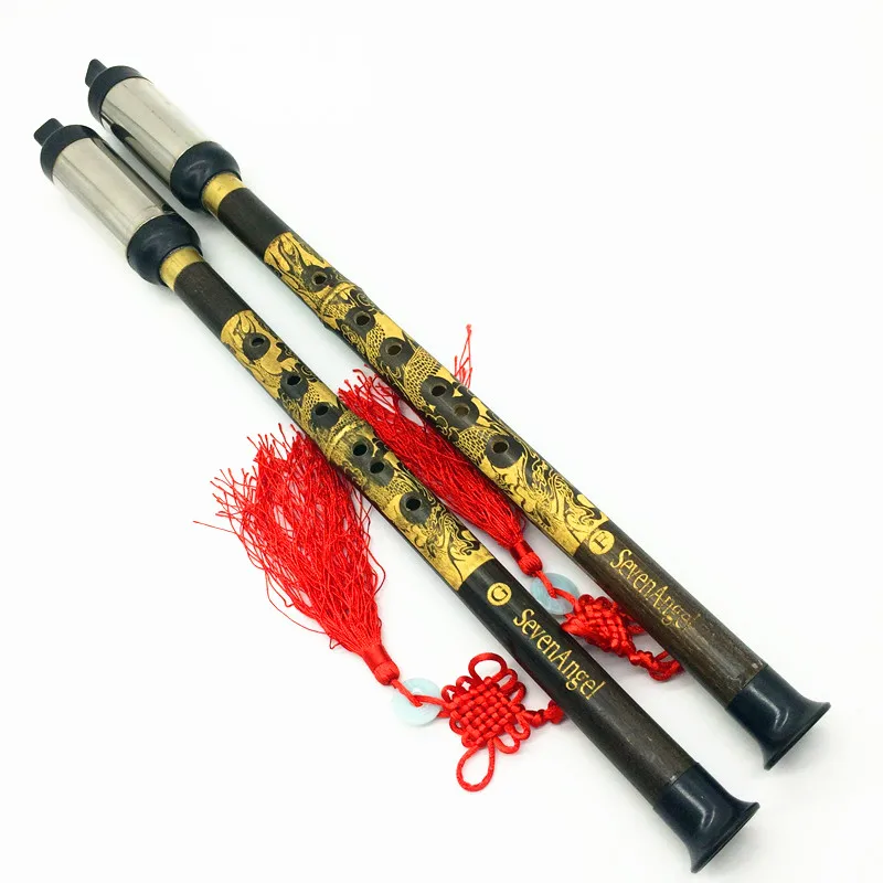 Chinese Bamboo Flute Bawu Concert Flute Bau Vertical Playing Clarinet Flute Folk Musical Instrument Flauta Bawu Not DIZI & Xiao