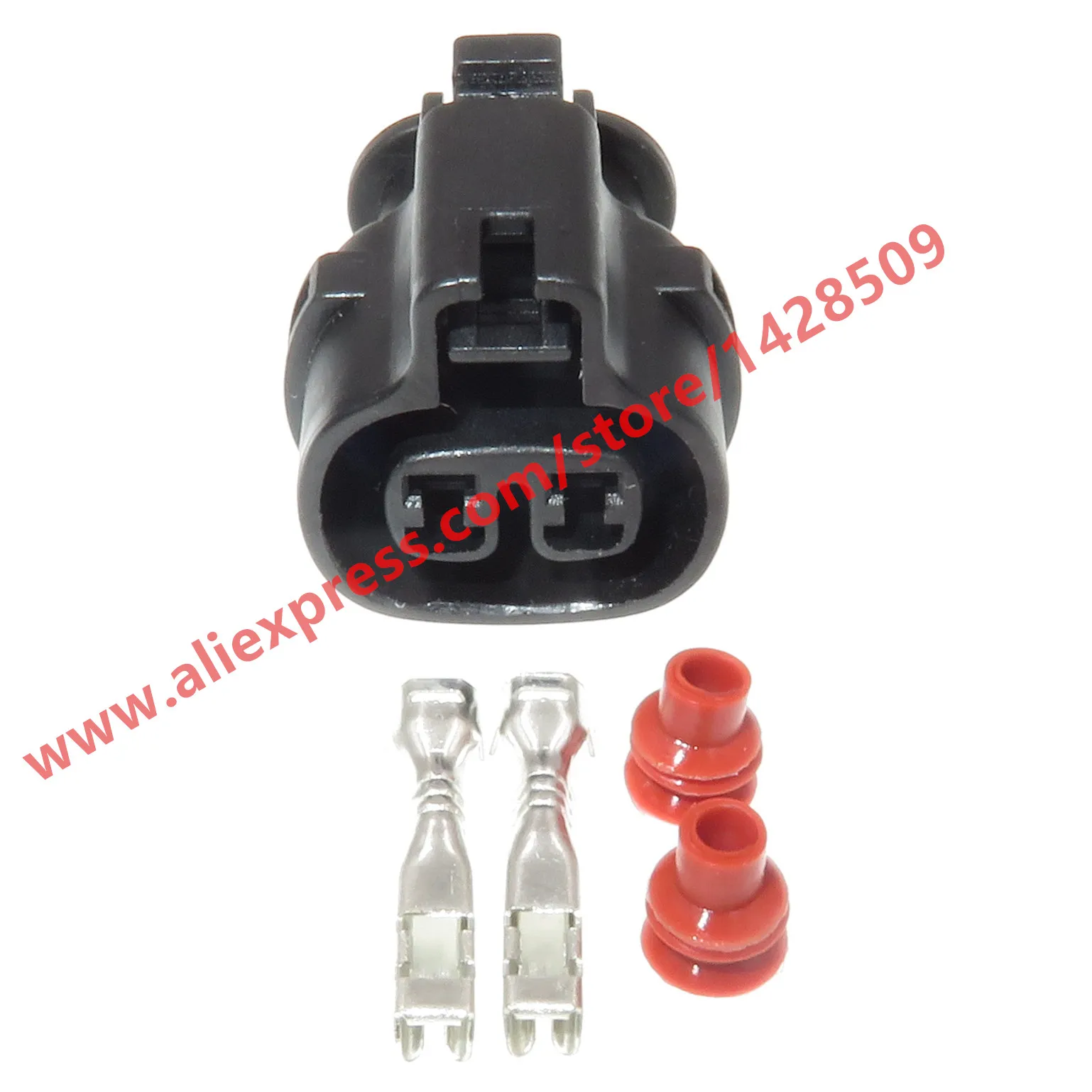 1 Set 2 Pin Automotive Wiper Spray Motor Plug Auto Waterptoof Connector For Cars MG640795-5