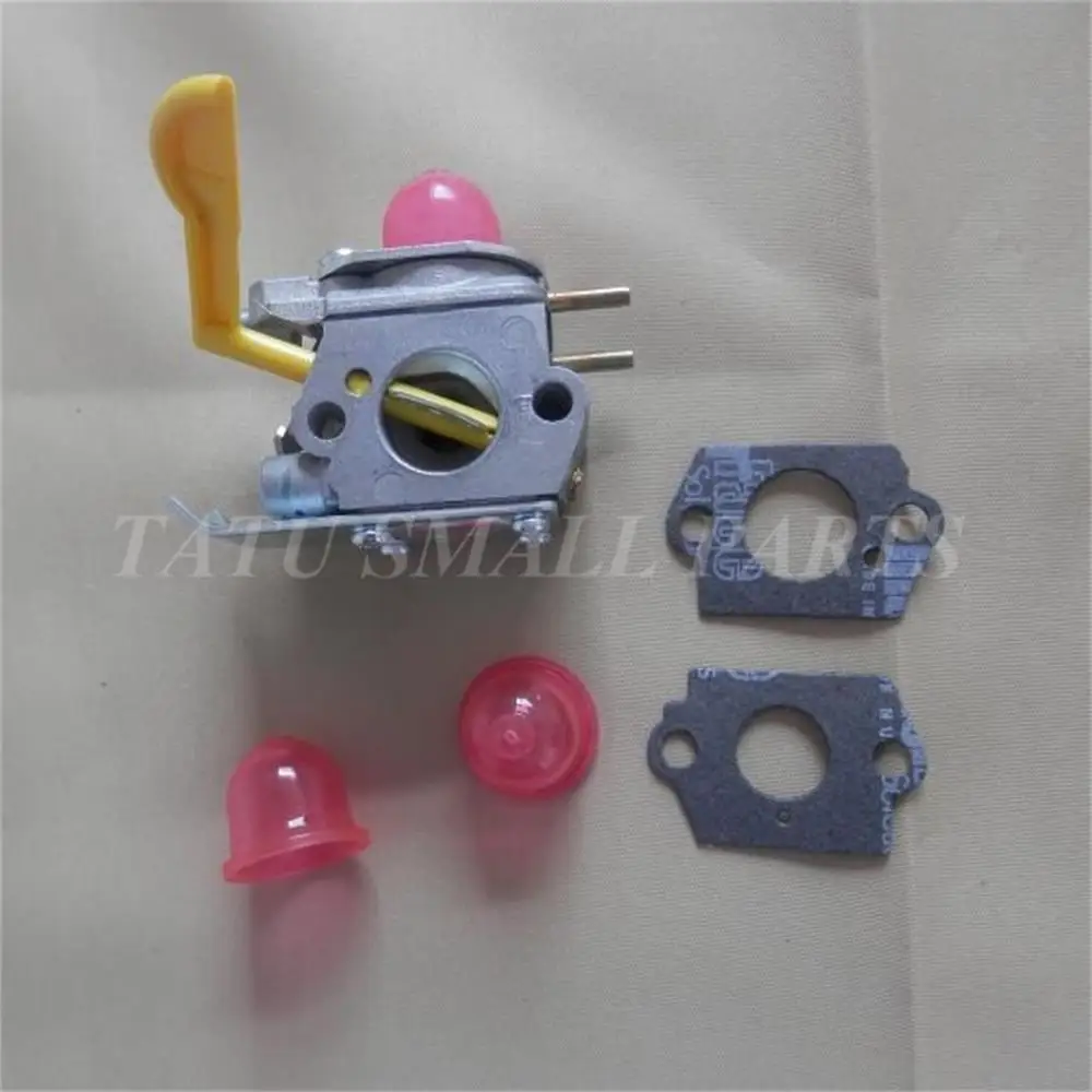 

CARBURETOR W/ 2 PRIMER BULBCARB GASKET C1U-W18 FITS ZAMA CRAFTSMAN POULAN BLOWER TRIMMER CARBY CLIPPER CARBURETTOR ASSEMBLY