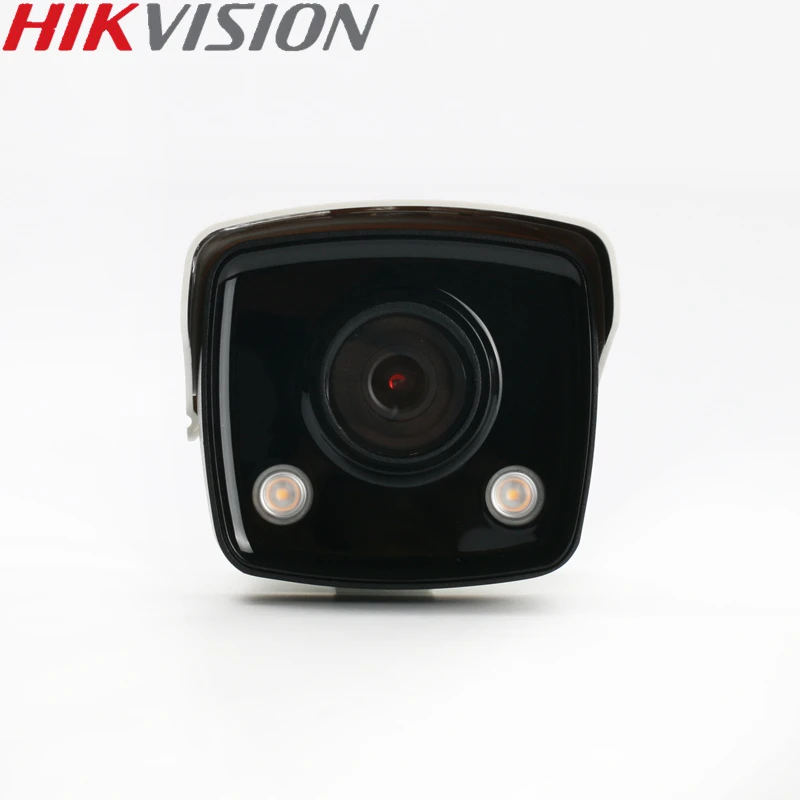 HIKVISION DS-2CD3T27WD-L DS-2CD3T27DWD-L Full Color 2MP H.265 IP Bullet Camera Support ONVIF Hik-Connect APP Mobile PoE/DC12V