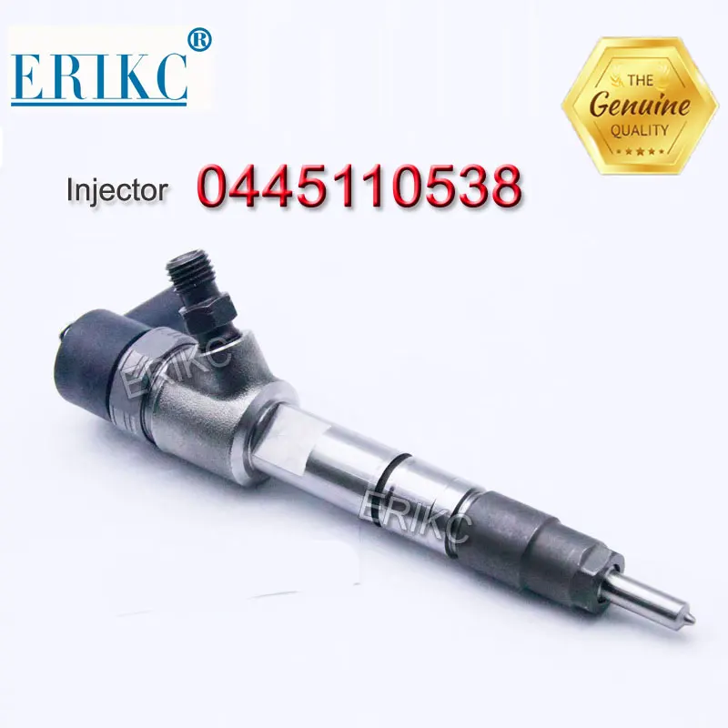 

ERIKC 0445110538 Fuel Pump Dispenser Injector 0 445 110 538 Fuel Injector Adapter Common Rail 0445 110 538