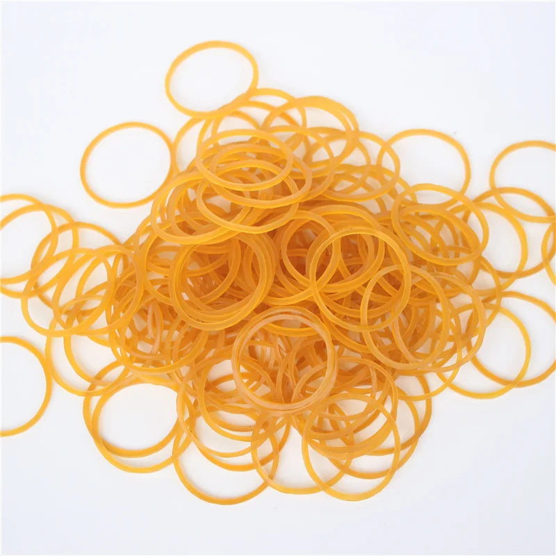 200 PCS/bag High Quality Office Rubber Ring Rubber Bands Strong Elastic Stationery Holder Band Loop School Office Supplies