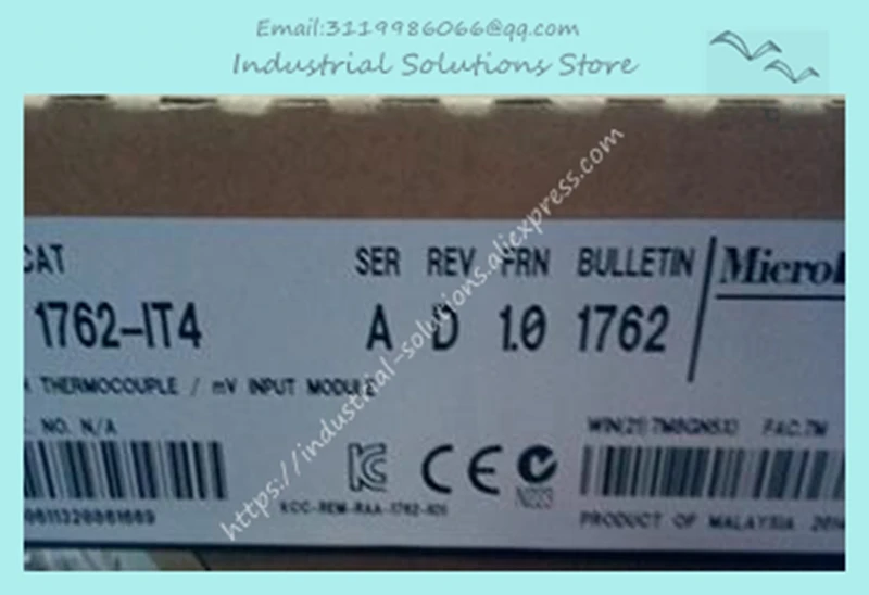 

1762-IT4 I/O Module 1762IT4 New Original Boxed PLC In Stock