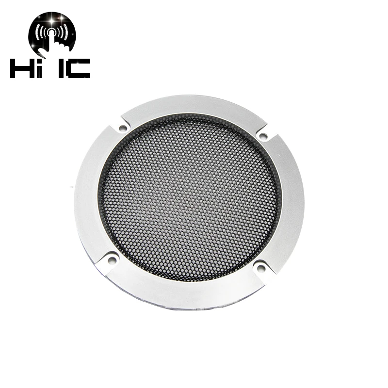 Olive 1 Pair Replacement Round Speaker Protective Mesh Net Cover Speaker Grille 4/ 5/ 6.5/ 8/ 10 inch for Choices