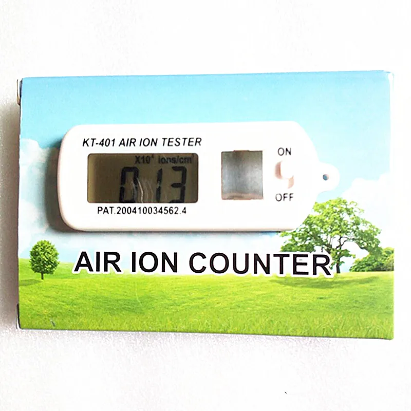 Portable Mini Car Air Ion Tester Meter Counter Clean Room Filter Oxygen Ions Maximum Hold Auto Air Purifier