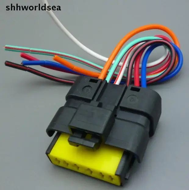 

Shhworldsea 4pcs 6 Pin auto Connectivity valve oil pump plug Car throttle valve plug socket for Peugeot for Citroen for VW etc