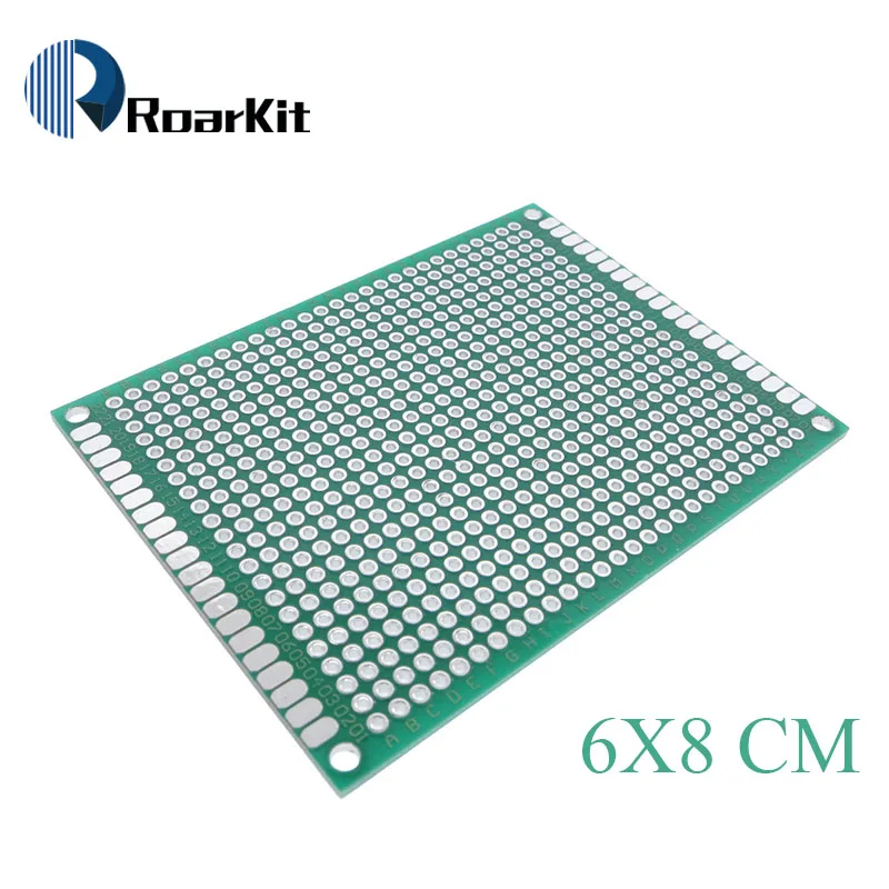 6x8 cm PROTOTYPE PCB 2 layer 6*8cm panel Universal Board double side