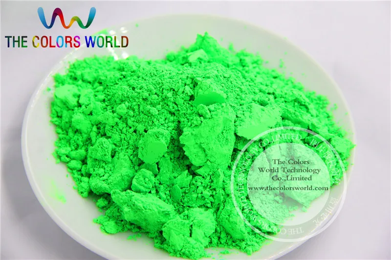 TCT-123 6 สีนีออนนีออนนีออนเรืองแสง Pigment Powder สำหรับเล็บและภาพวาด & การพิมพ์ตกแต่งเล็บ