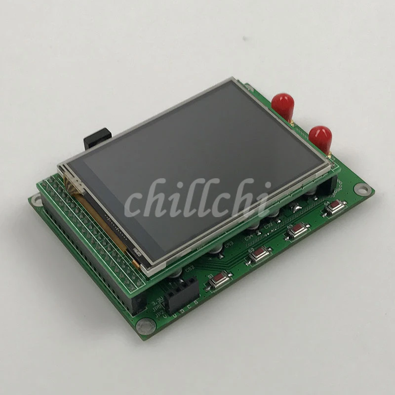 ADF4350 ADF4351 module TFT color touch screen STM32 sweep frequency signal source