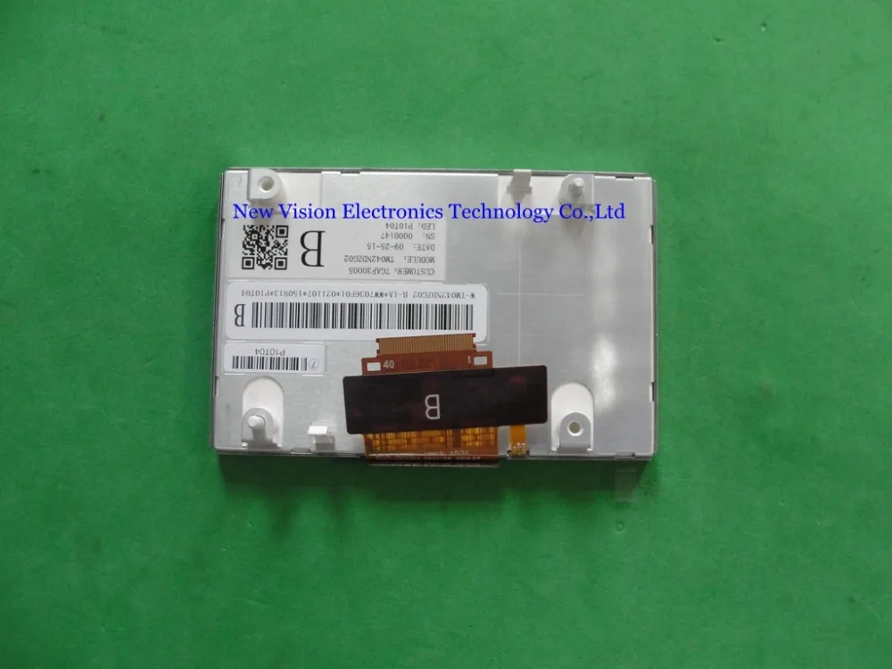 

TM042NDZG02 Brand New Original A+ 4.2 inch TFT LCD Screen Display for car instrument