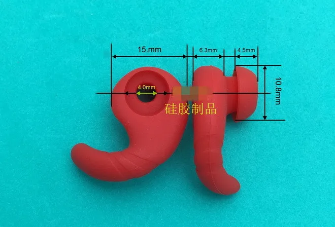 قطعتان من أطراف الأذن البديلة المصنوعة من السيليكون لسماعات الأذن العاكسة لسماعات الأذن الرياضية BT