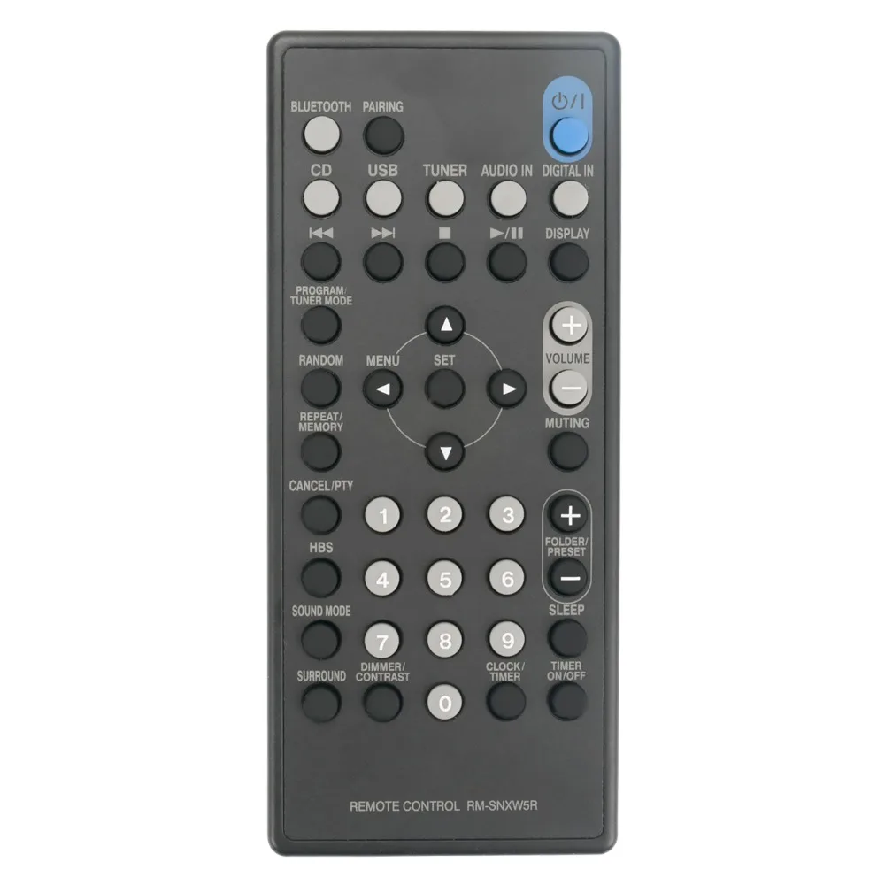 

New remote control RM-SNXW5R for JVC Speaker NX-W5B NX-W5W Compact Component