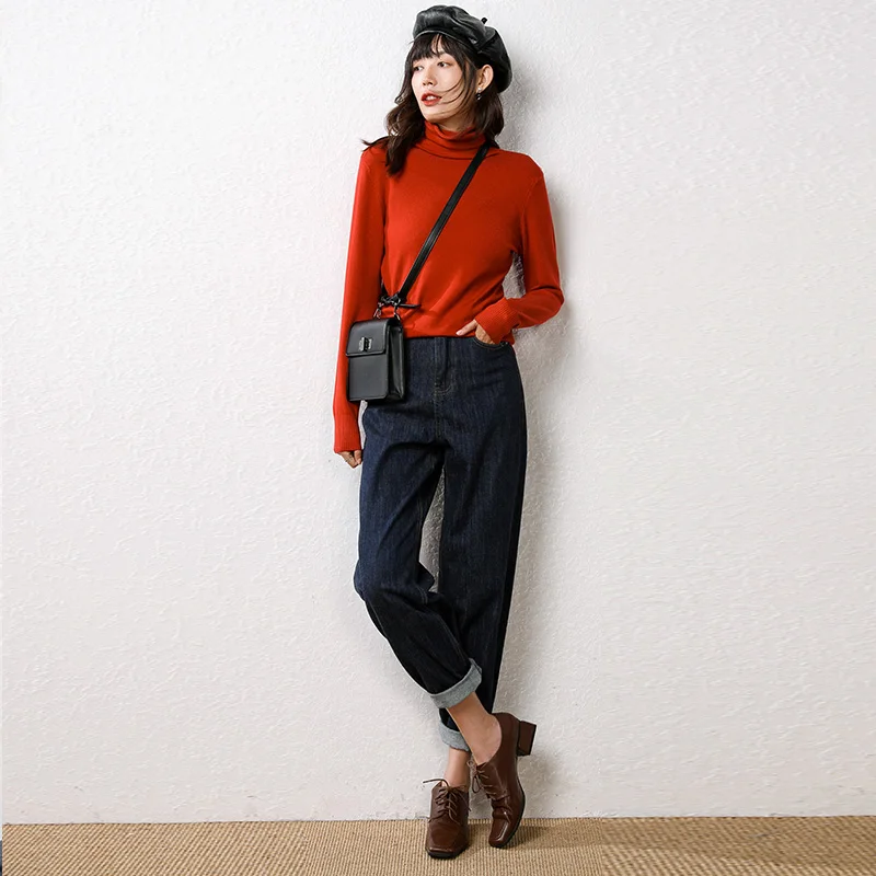 Cashmere sweater woman fashion 2019 women turtleneck cashmere sweater women knitted pullover women sweater Casual tops M-XXXL