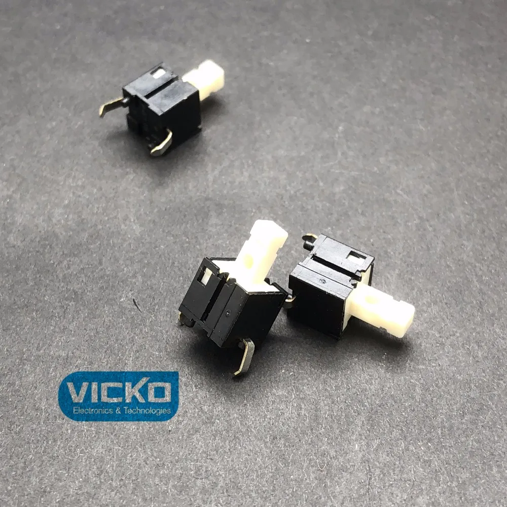 [VK] Japan ALPS conductive switch mixer press button switch conductive rubber switch 2 feet 2 pin 8*8*14mm 2P