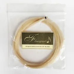 10 Packs AAA Mongolia Stallion Bow Hair 30'' 76cm 6g for One Violin Bow Making 0.17MM Thickness