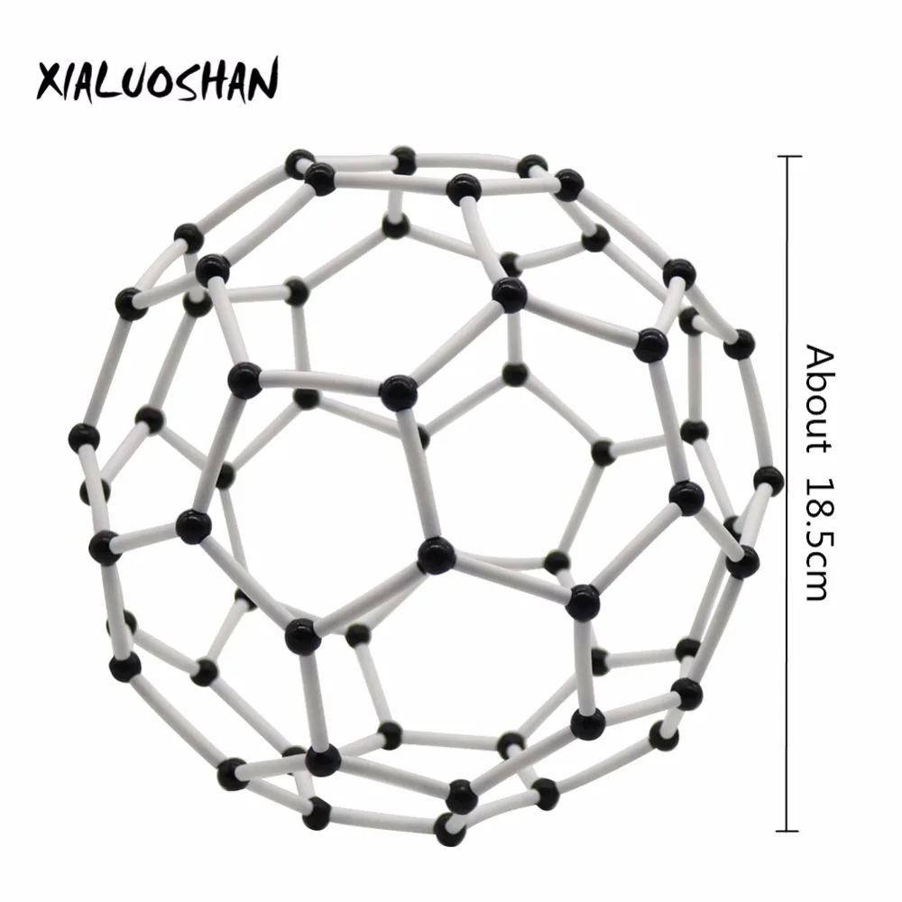 Chimica organica modello molecolare 9mm carbonio Allotrope modello molecole struttura modelli insegnamento strumento esperimento