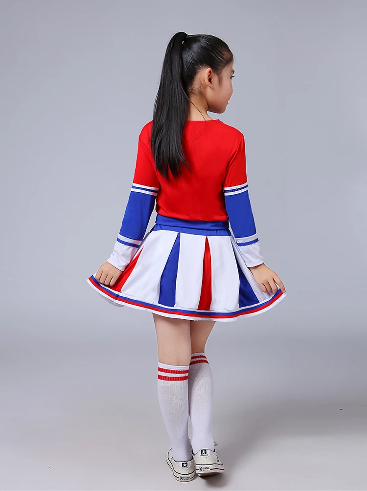 Conjunto de roupas escolares infantis, uniforme de escola primária para meninos e meninas