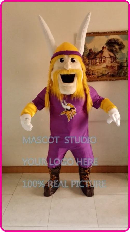 

purple viking Mascot costume custom fancy costume anime cosplay kits mascotte fancy dress carnival costume