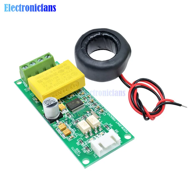 AC Digital Multifunction Meter Watt Power Volt Amp TTL Current Test Module PZEM-004T With Coil 0-100A 80-260V AC For Arduino