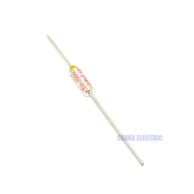 

50pcs Temperature Thermal Metal Cutoff Fuses 265-285C 250V 10A Electric Rice Cooker Parts Fuse RY TF