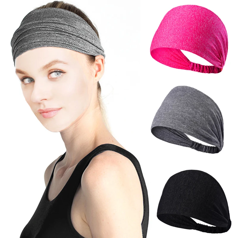 2018 New Bohemia BOHO Wide Cotton Stretch Women Headband Headpiece Headwrap Turban Running Bandage Hair Bands Bandana Fascinator