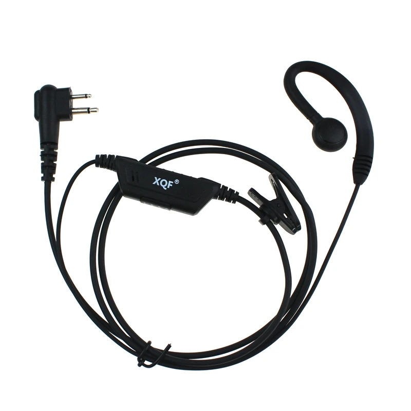 Radio Ear Hook Earpiece Walkie Talkie Headset 2 Pin for Motorola GP88 GP300 GP2000 GP3688 CP040 EP450 PTX600 Two Way Radio