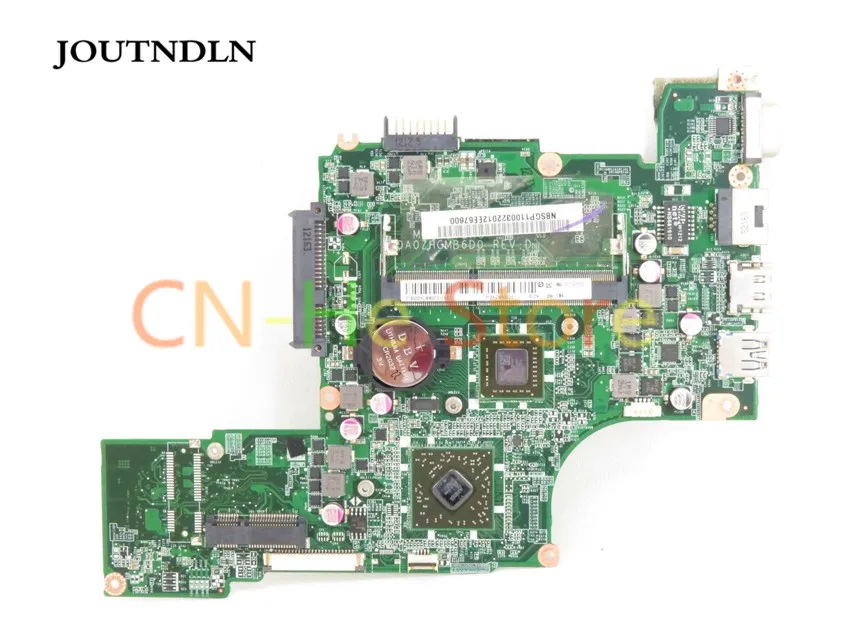 

JOUTNDLN FOR Acer one 725 V5-121 Laptop Motherboard DA0ZHGMB6D0 NBSGP11003 DDR3 Tested W/ for C60 CPU