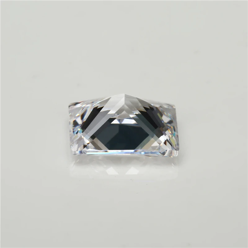 Rectangle Shape 5A White Color CZ Stone 1.5x2-13x18mm Zircon Synthetic Gems Cubic Zirconia For Jewelry